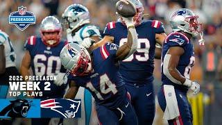 New England Patriots Highlights vs. Carolina Panthers | 2022 Preseason Week 2