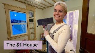 My $1 House: Window Trim, Drywall, & Budget Update (Week 19)