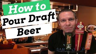 How to Pour Draft Beer Like a Pro/ How to Become a Bartender