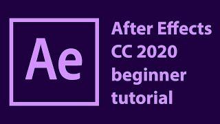 After Effects CC 2020 - beginner tutorial (01)