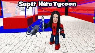 СТАЛА ЧЕЛОВЕКОМ ПАУКОМ в Roblox Super Hero Tycoon МАГНАТ СУПЕР ГЕРОЕВ