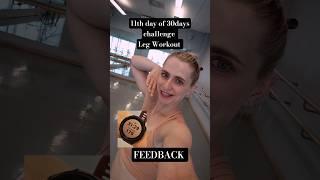 11 day - 30 daychallenge - Leg Workout - Insights