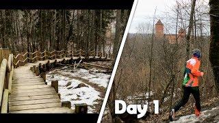 EXTREME 13km Mountain Run ◊ School Spring Break VLOG Day 1