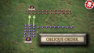 Ancient Tactics: Oblique Order - Kings and Generals #shorts