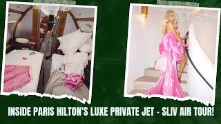 Paris Hilton’s Private Jet Tour: Inside Sliv Air –Ultimate Luxury in the Skies | Celebrity Biography