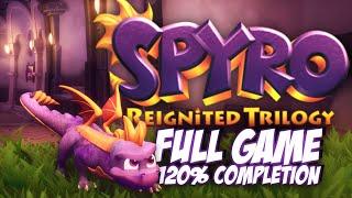 SPYRO REIGNITED TRILOGY [HD] | Spyro The Dragon | Full Game 120% Walkthrough (No Commentary)