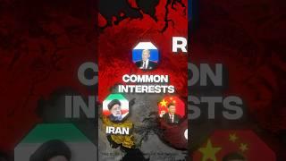 Why are china, Russia , and Iran not allies? #geopolitics