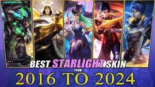 BEST STARLIGHT SKIN FROM EACH YEAR 2016-2024 | MOBILE LEGENDS