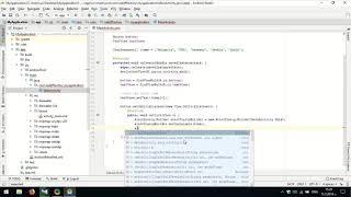 Create Single Choice Dialog in Android Studio