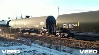 Extremely long Eastbound CSX Train (A Musical Edit By RoseN'Hook Publishing)