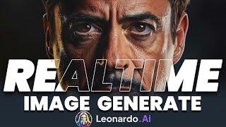 Realtime Image generative A.I. 2024 ! (Leonardo AI Realtime Gen)