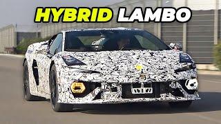 NEW Lamborghini Huracan Replacement testing on the road + Hybrid Engine Sound!