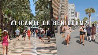 Alicante or Benidorm? Find the Best City for Your Move or Vacation