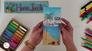 Handmade Brochure of Goa | Art Integrated School Project