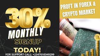 MAKE UPTO 30% MONTHLY IN FOREX WITHOUT TRADING EXPERIENCE