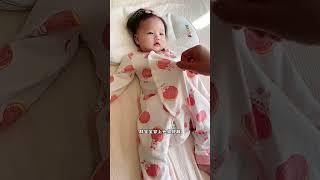 3.28日出生的暖洋洋16斤了，身高68CM，这件衣服穿80码，袖子长一丢丢可以穿到明年春天了，质量很好，洗完好几次了不缩水不起球！可以回购！#婴幼儿服饰 #萌娃穿搭 #秋季新款 #降温穿搭来咯 #