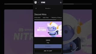 How to Get Free Discord Nitro From Epic Games Free Discord Nitro | 1 Month Free Nitro For Everyone