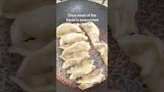 How to make potstickers with a crispy skirt