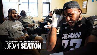 Colorado Football Player Feature : Jordan Seaton Sets The Tone On Day One of Spring Practice