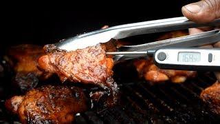 BBQ Sticky Grilled Chicken Thighs / Ray Mack's Kitchen and Grill