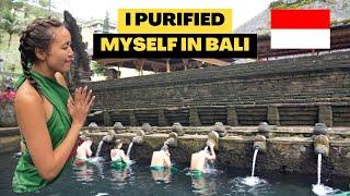 HOLY WATER SPRING TEMPLE in Bali | Pura Tirta Empul Purification Ritual