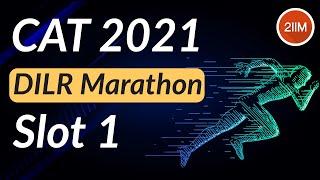 CAT 2021 Slot 1 DILR | CAT Previous Year DILR Solutions | 2IIM CAT Preparation