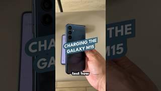 Samsung Galaxy M15 | Charging test