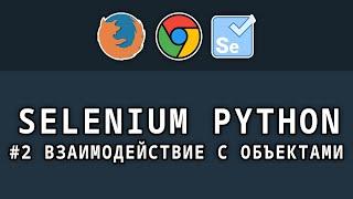 Selenium Python - # 2 Working with objects on the page, filling out forms