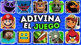 Adivina El JUEGO Por La CanciónPoppy PlaytimeFnafMinecraft Mario Bros, Angry Birds ️Zoonomaly