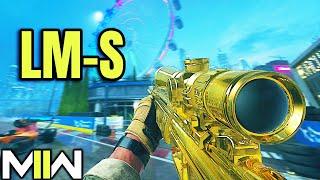 GOLD LM-S GAMEPLAY On MODERN WARFARE 2 (Class Setup)