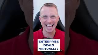 How to Sell Large Deals Remotely | SaaS Sales Training, B2B Sales, Closing Deals Remotely