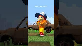 Песня про пьяного батю и сына в Minecraft! 