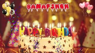 BANAFSHEH Birthday Song – Happy Birthday to You