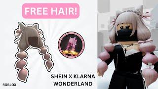 Free Hair! How To Get The Curly Ombre Wig in SHEIN x Klarna Wonderland | Roblox