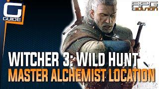 Witcher 3 - Master Alchemist Location (Sells all substance formulas like Nigredo, Albedo, Rebis...)