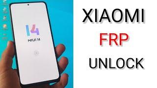 XIAOMI MIUI 14 - Android 13 Bypass Google Account (FRP) Lock Any Devices 2023