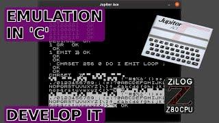 Emulating a Jupiter Ace Using Only ANSI C