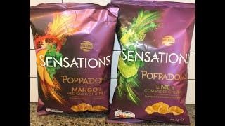 Walkers Sensations Poppadoms: Mango & Red Chilli Chutney and Lime & Coriander Chutney