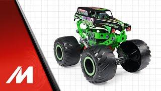 How To Build the Monster Jam Grave Digger Truck - Meccano/Erector Junior