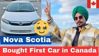 Bought first Car in Nova Scotia Canada | Canada vlog |