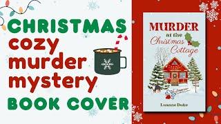 How To Design A Christmas Cozy Mystery Book Cover In Canva | Step-By-Step Tutorial For Beginners