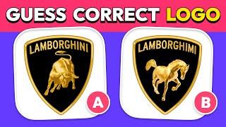 Guess the Correct CAR LOGO  Ultimate Car Quiz - Easy, Medium, Hard levels