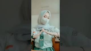 karna kamu aku rela menunggu || tiktok fyp || tiktok hijab sma