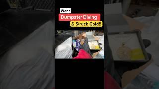 Found GOLD in the trash—literally!  #DumpsterDiving #TreasureHunt #TrashToCash #UnexpectedFinds