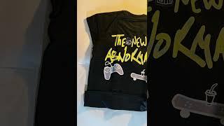 Stop Motion styled Unboxing.                           #vayrete #unboxing #tshirt #streetwear