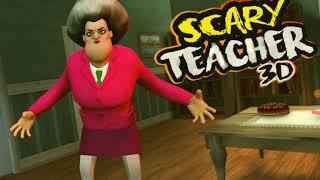 Игра Scary Teacher 3D проходим раунд с ванной