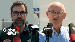 Jasper wildfire: National park “jewel” largely saved by FireSmart measures, Guilbeault says | FULL