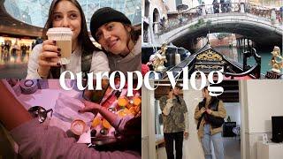 EUROPE VLOG (pt. 1): long travel day, lost luggage & exploring Venice!