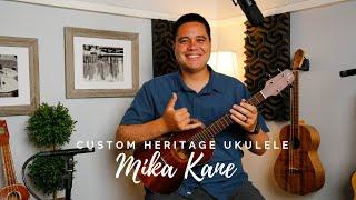 Custom Heritage Ukulele | demo by Mika Kane