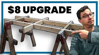 Sawhorse Upgrade // Simple Shop Solutions